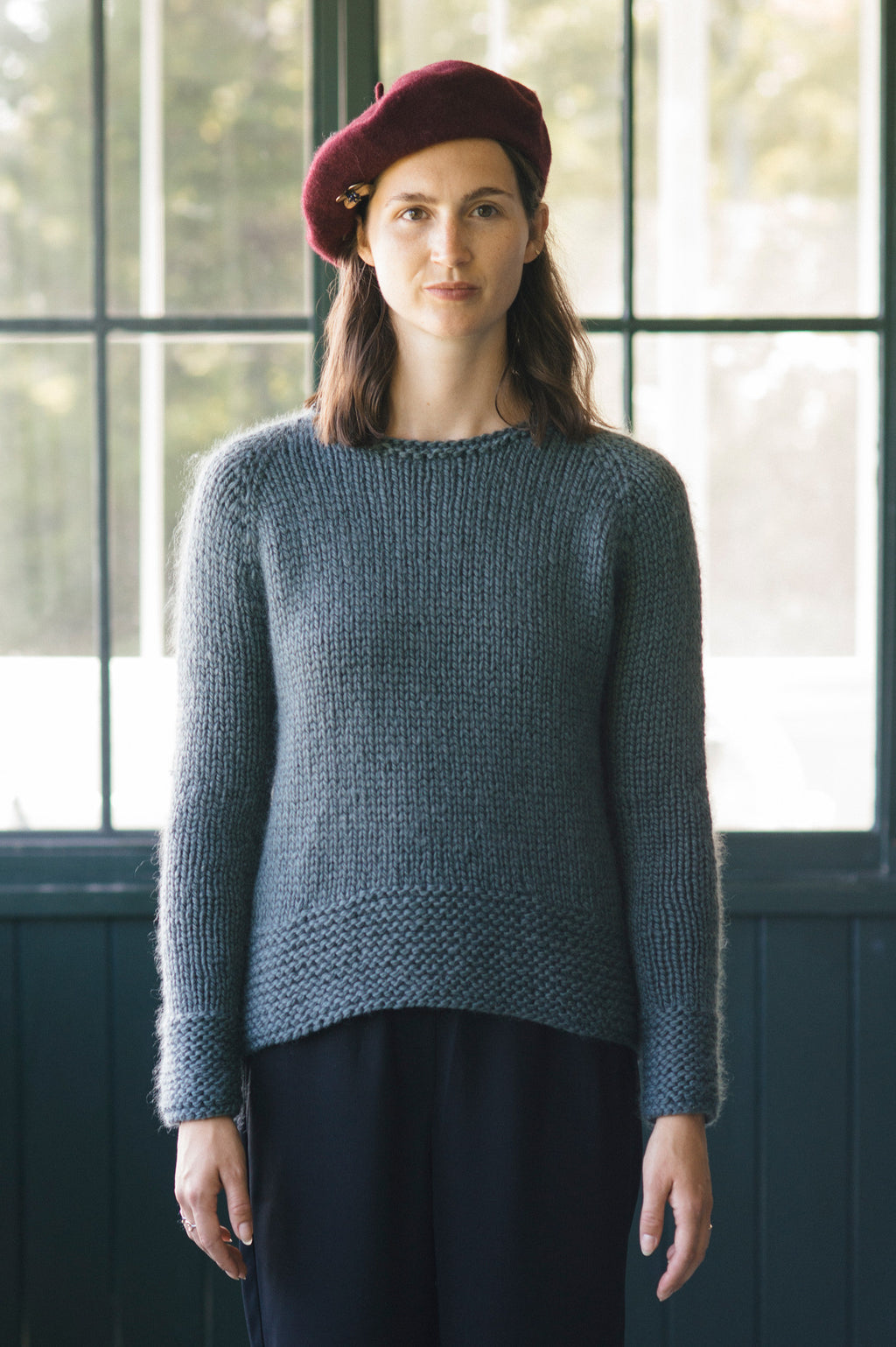 rowe pullover knitting pattern – Quince & Co.