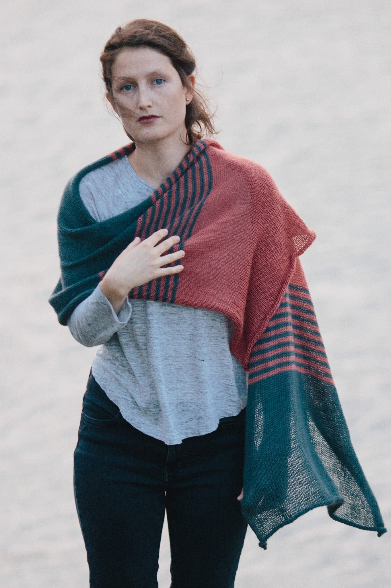 lou scarf knitting pattern – Quince & Co.