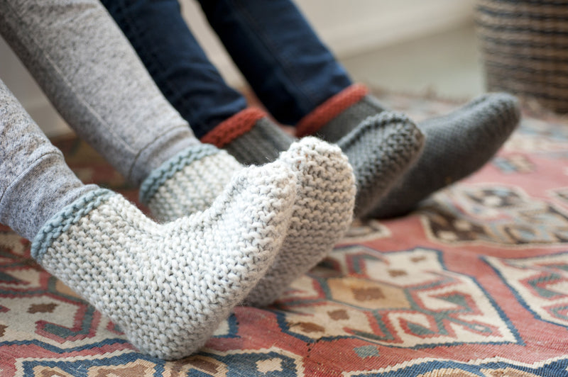nelse slippers - pattern - Image 3