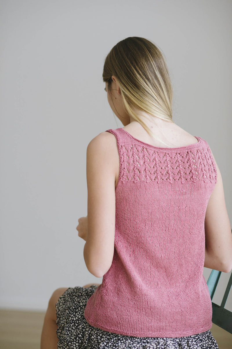 pippa tank knitting pattern Quince & Co. pippa tank knitting pattern Quince & Co.