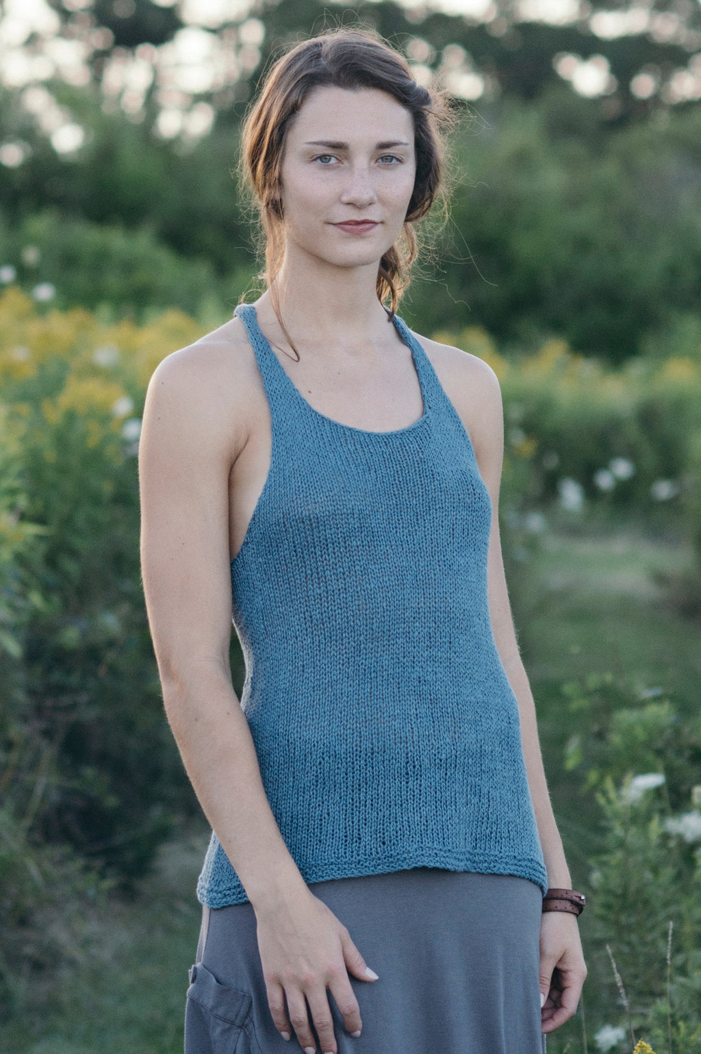 prank project Henley Bouclé Knit Tank prank project Henley Bouclé Knit Tank PRE ORDER] Henley