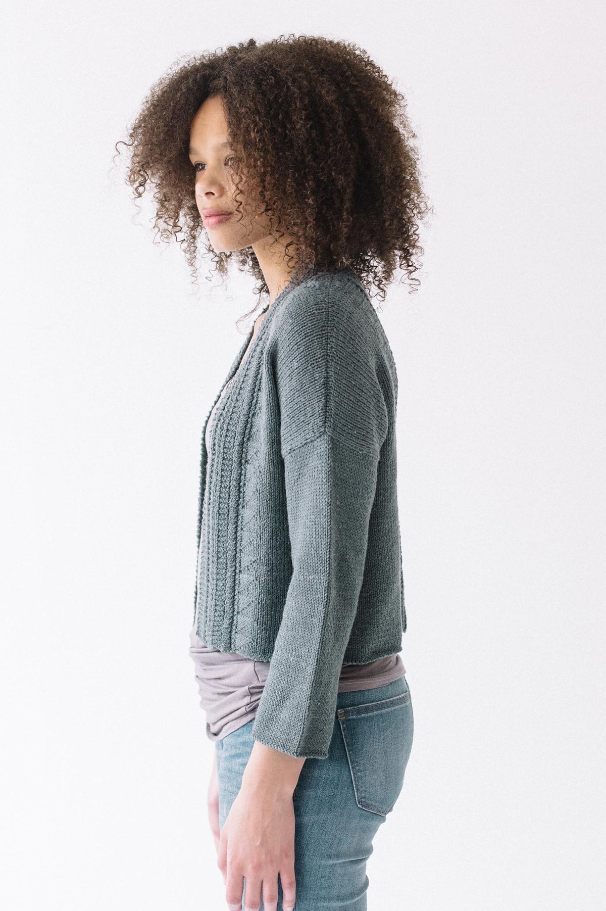 savoy cardi knitting pattern – Quince & Co.
