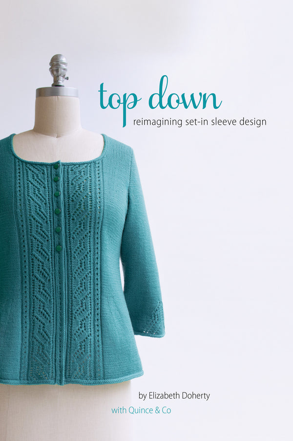 How to improvise a top-down sweater, Part 5: The art of sweater
