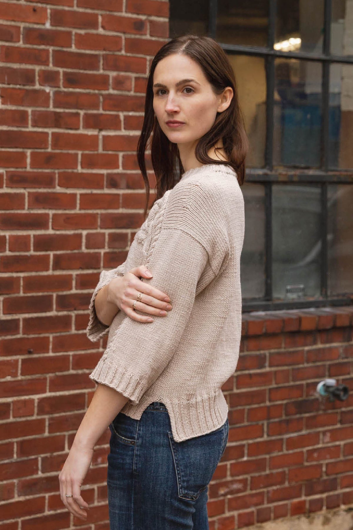 frieze pullover knitting pattern – Quince & Co.
